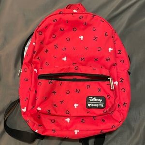 Disney Loungefly Mini Canvas Backpack